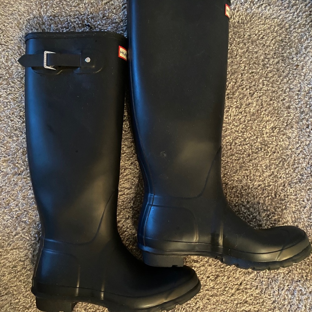 Hunter original tall waterproof rain boot